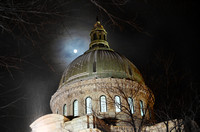 Naval Chapel and Full Moon